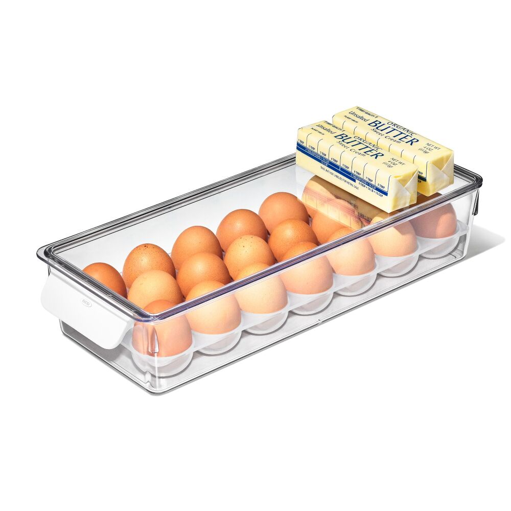 Refrigerator Egg Bin With Removable Tray B2