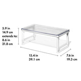 Adjustable Refrigerator Shelf Riser V4