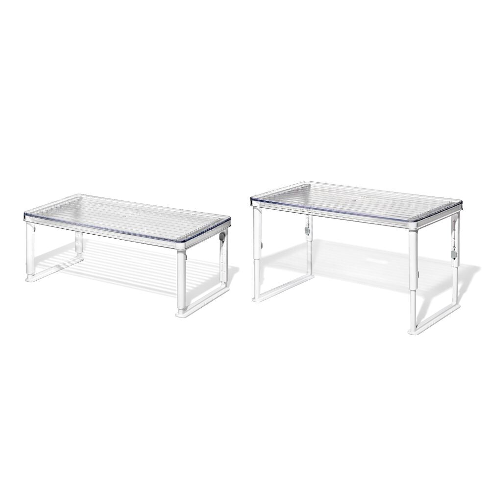 Adjustable Refrigerator Shelf Riser O0