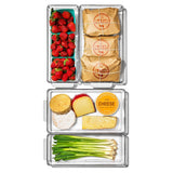 4 Piece Refrigerator Storage Bin Starter Set A7