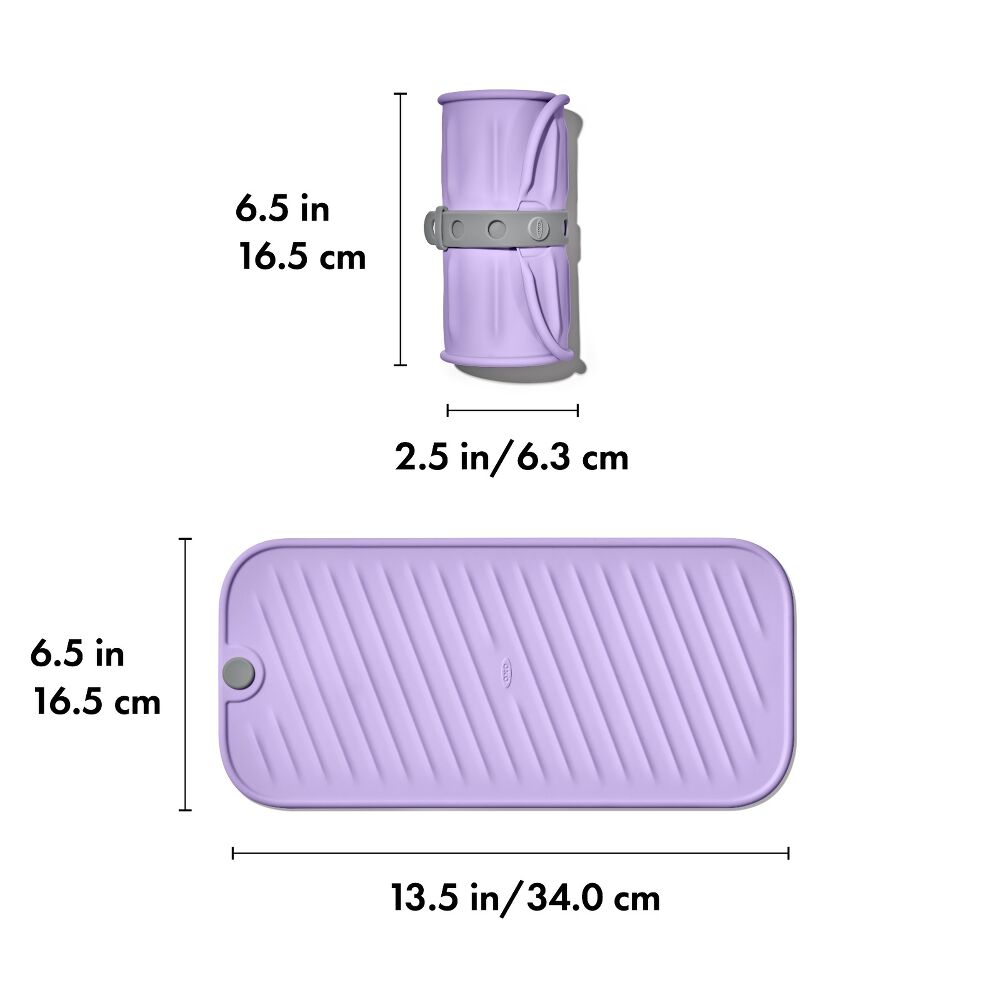 Hot Styling Tool Mat - Lavender I0