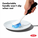 Dish Brush with Scraper J6
