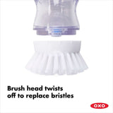 Soap Dispensing Palm Brush Y9