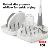 On-the-Go Drying Rack with Bottle Brush N5