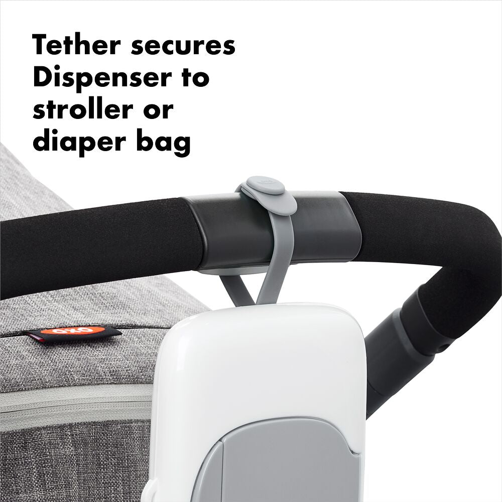 OXO TOT 2-Pack On-the-Go Wipes Dispenser, Gray A3