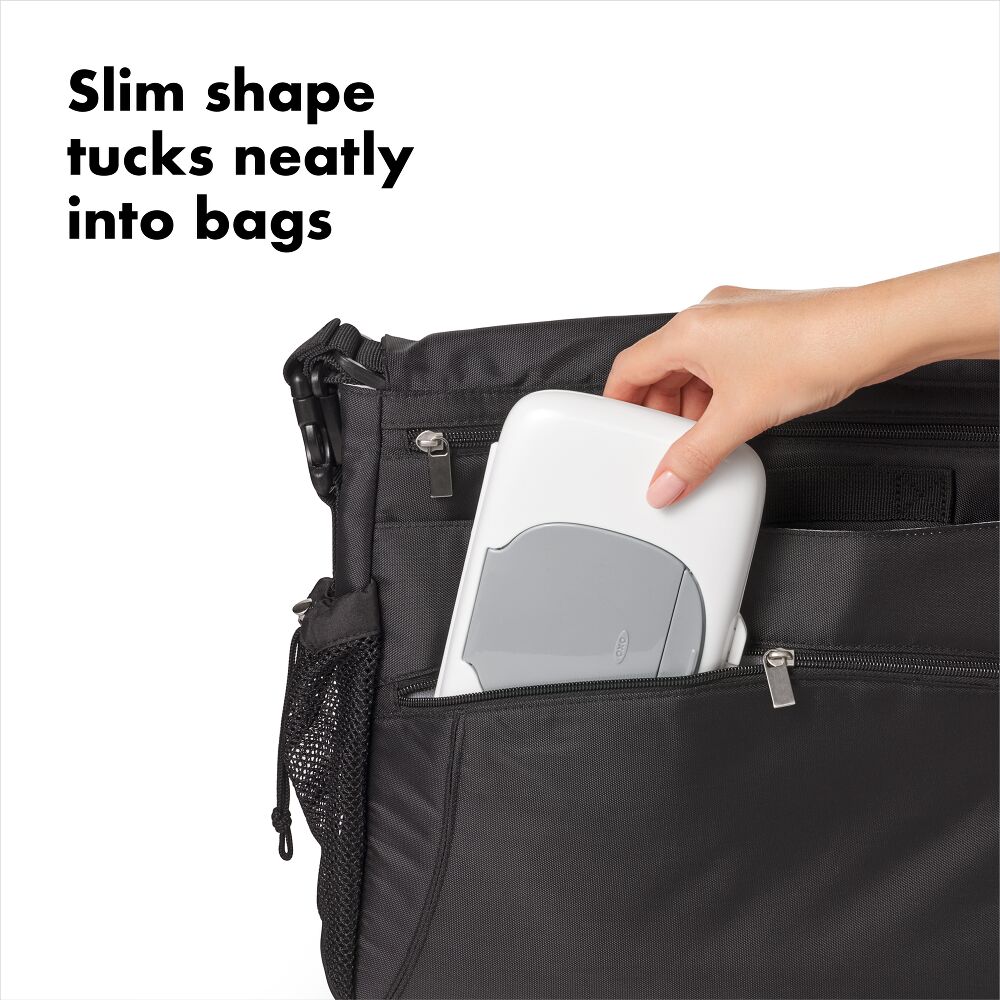 OXO TOT 2-Pack On-the-Go Wipes Dispenser, Gray A3
