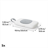 OXO TOT 2-Pack On-the-Go Wipes Dispenser, Gray A3