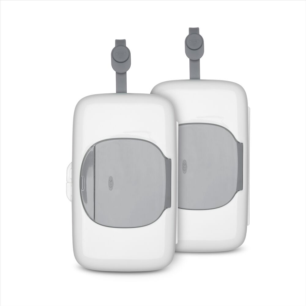 OXO TOT 2-Pack On-the-Go Wipes Dispenser, Gray A3