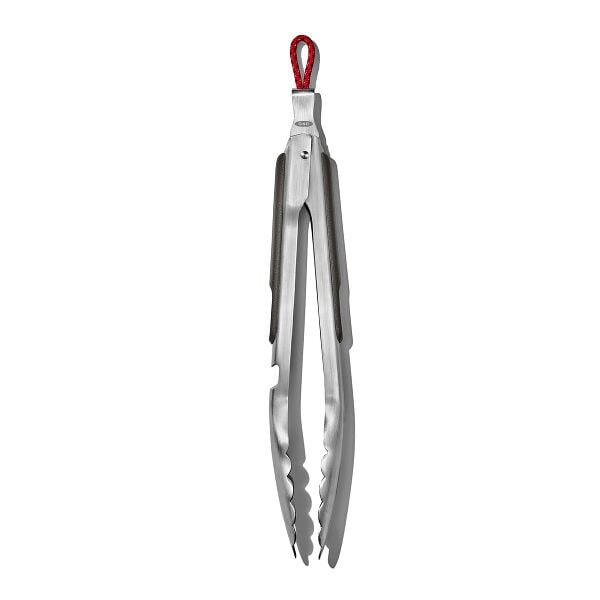 OXO Outdoor 10.5in Camp Stove Tongs with Bottle Opener P1