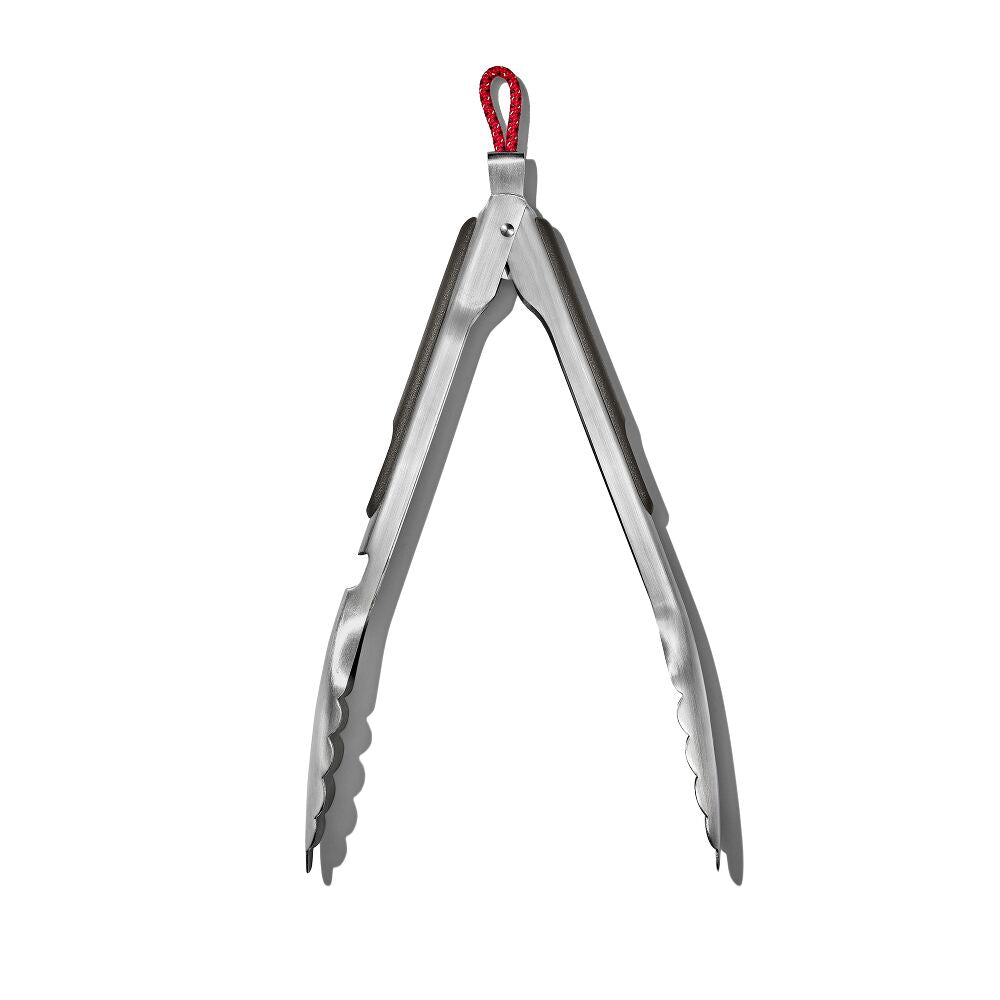 OXO Outdoor 10.5in Camp Stove Tongs with Bottle Opener P1