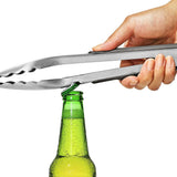OXO Outdoor 10.5in Camp Stove Tongs with Bottle Opener P1