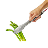 OXO Outdoor 10.5in Camp Stove Tongs with Bottle Opener P1