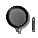 Carbon Steel With Removable Handle 10in Pan J9