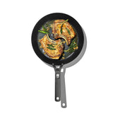 Outdoor 12-inch Carbon Steel Pan with Removable Handle M9