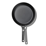 Outdoor 12-inch Carbon Steel Pan with Removable Handle E5