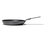 Outdoor 12-inch Carbon Steel Pan with Removable Handle E5