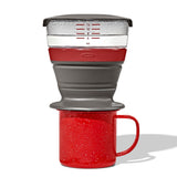 Outdoor Collapsible Pour-Over With Storage Case E8