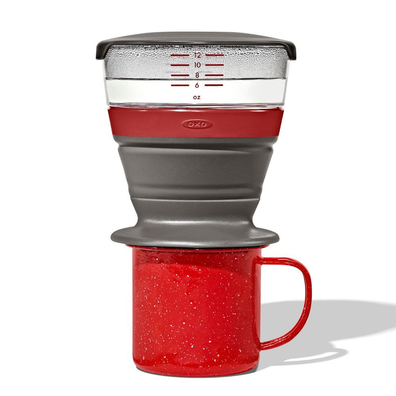 Outdoor Collapsible Pour-Over With Storage Case E8