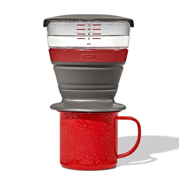 Outdoor Collapsible Pour-Over With Storage Case E8