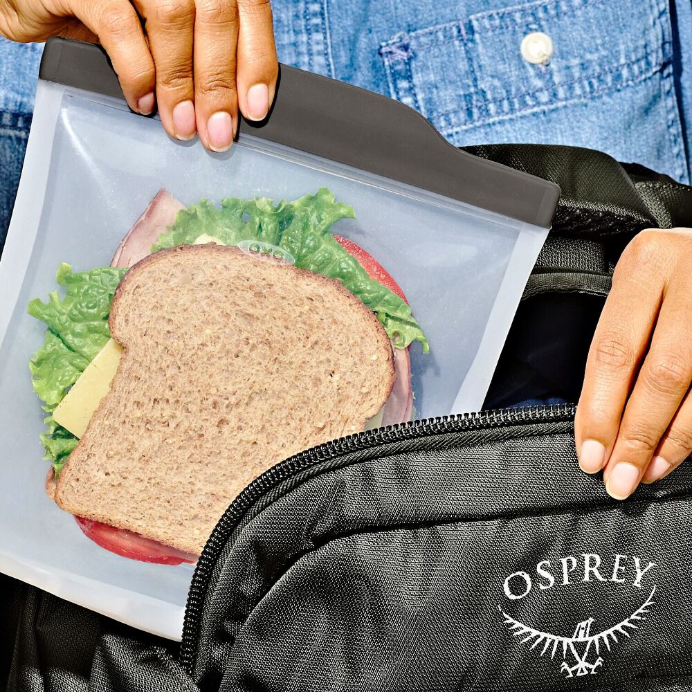Outdoor Silicone Reusable Sandwich Bag (28 oz) C9