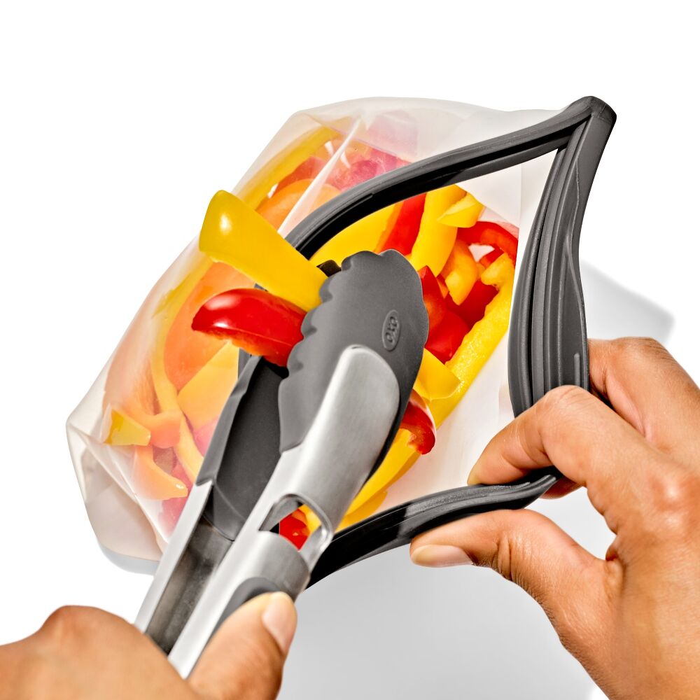 Outdoor Silicone Reusable Stand Up Bag Quart (32 oz) G5