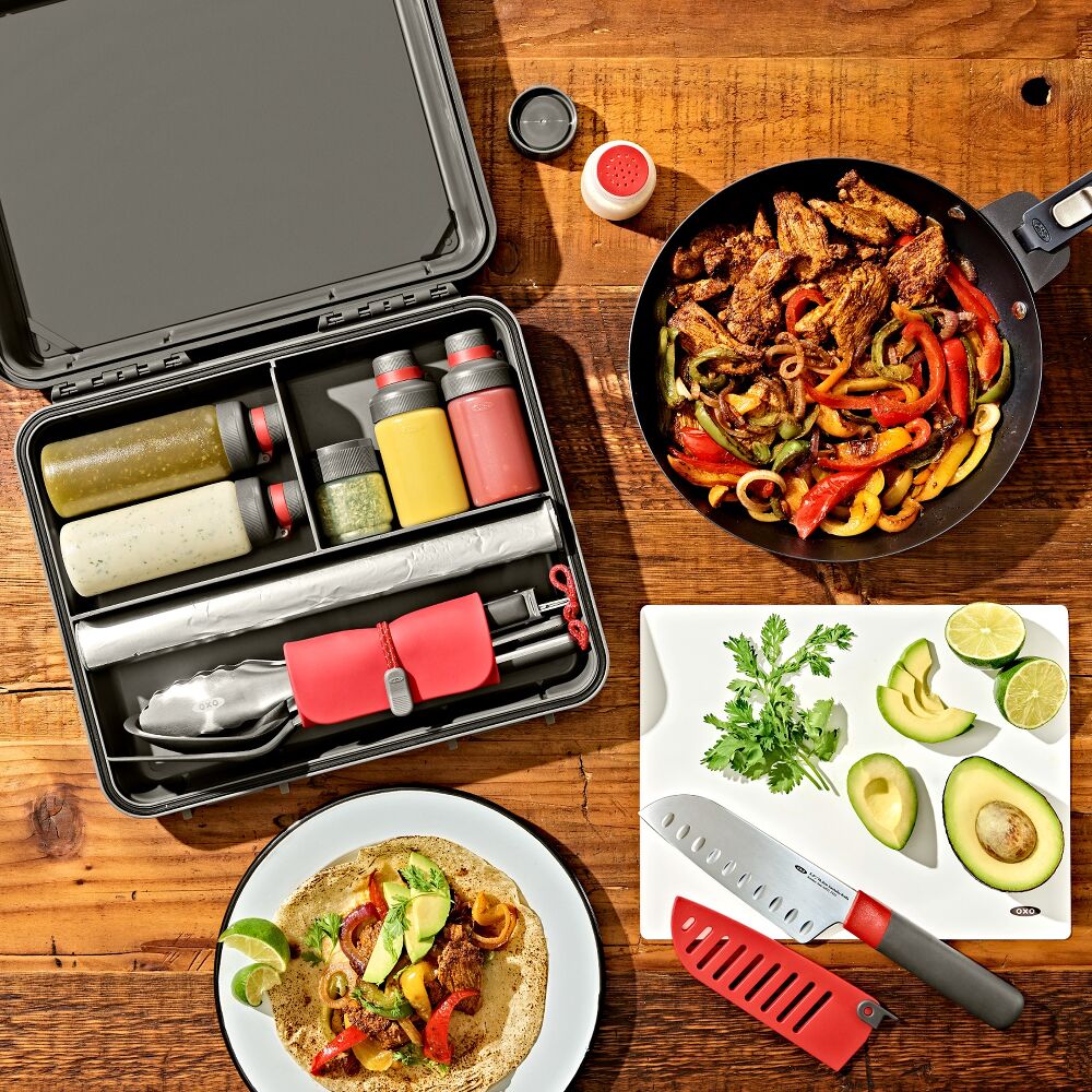 Outdoor Camp Kitchen Prep Set X7
