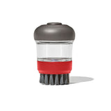 Outdoor Soap Dispensing Dish Brush with Storage Case F7