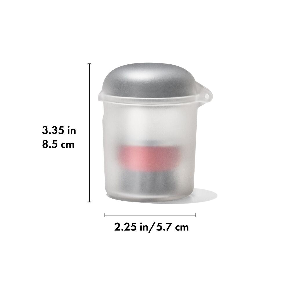 Outdoor Soap Dispensing Dish Brush with Storage Case F7