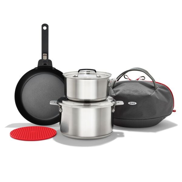 Outdoor Camp Cookware Set with Travel Bag A3