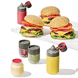 Outdoor 7-Piece Spice Shaker & Squeeze Bottle Set H1