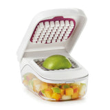 Vegetable Chopper with Easy-Pour Opening F7