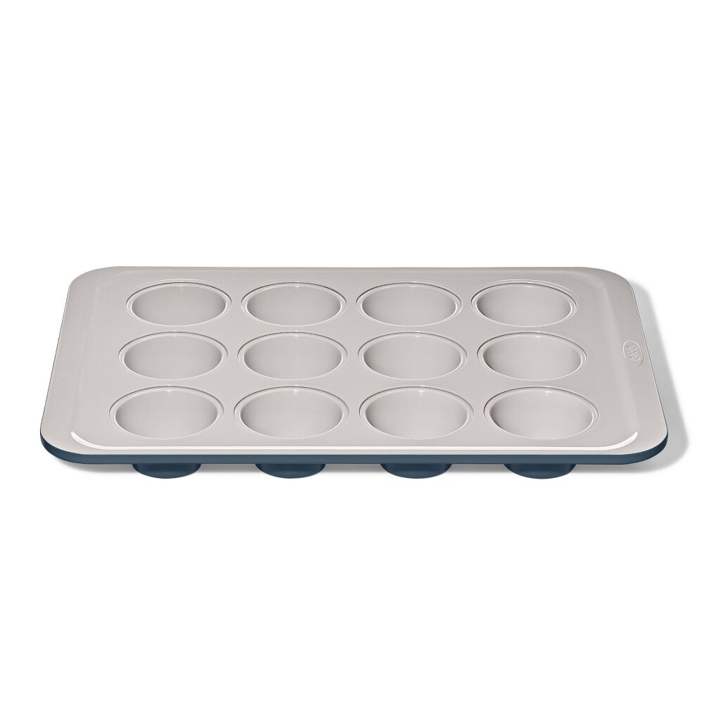 Non-Stick Pro Ceramic Coated Metal Bakeware 12 Cup Muffin Pan V4