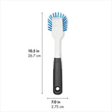 Nylon Bristle Dish Brush with Refills Z6