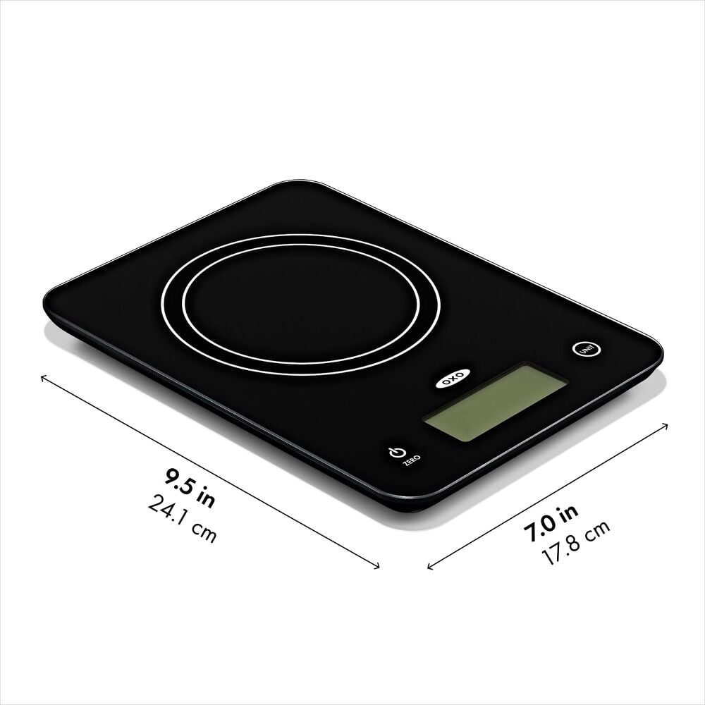 OXO Good Grips 22 lb Everyday Glass Food Scale Q3