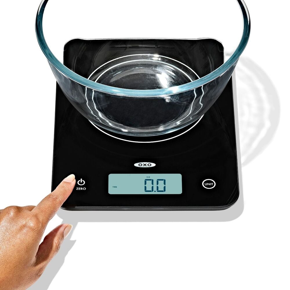 OXO Good Grips 22 lb Everyday Glass Food Scale Q3