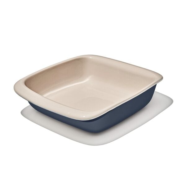 2 Qt Square Stoneware Baking Dish S6