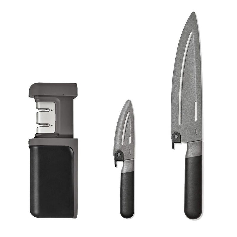 3-Piece Knife & Sharpener Set P7