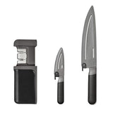 3-Piece Knife & Sharpener Set L4