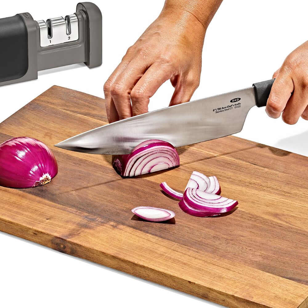 3-Piece Knife & Sharpener Set L4