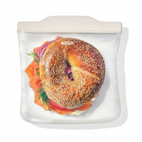 Silicone Reusable Bag -  4 Piece Lunch Set - Oat/Lagoon B0