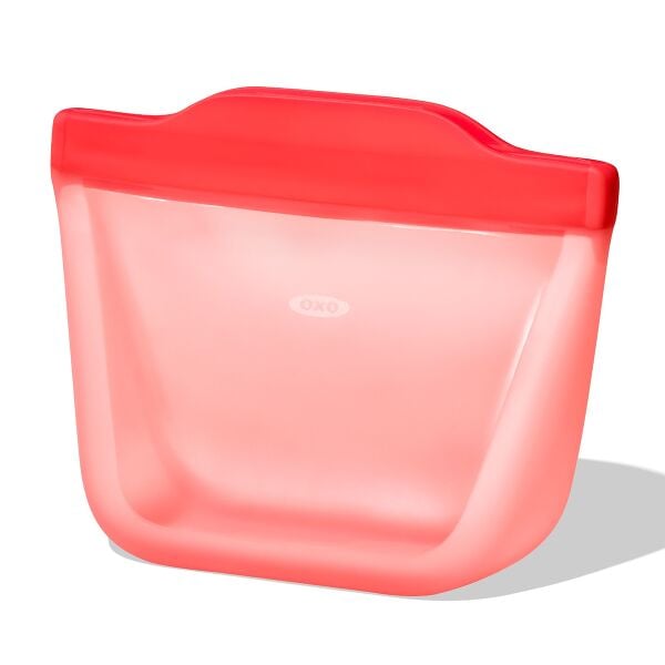 Silicone Reusable Bag - Stand-Up Snack (12 oz) – Watermelon R5