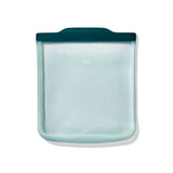 Silicone Reusable Bag - 4 Piece Starter Set - Oat/Lagoon M7
