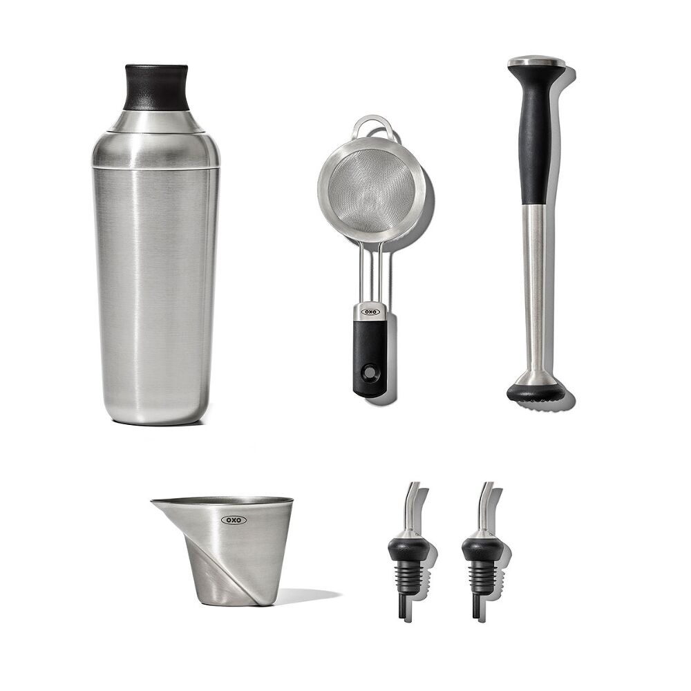 Steel 6-Piece Barware Set D9