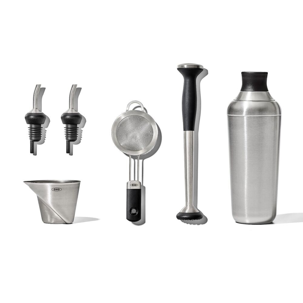 Steel 6-Piece Barware Set D9
