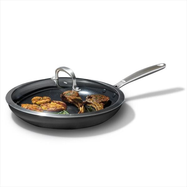 OXO Enhanced Non-Stick 12-Inch Frypan with Lid Z7