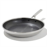 Trident Hybrid Non-Stick Stainless Steel 12 in Fry Pan E8