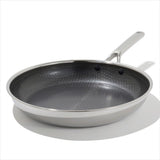 Trident Hybrid Non-Stick Stainless Steel 12 in Fry Pan E8