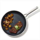 Trident Hybrid Non-Stick Stainless Steel 12 in Fry Pan E8