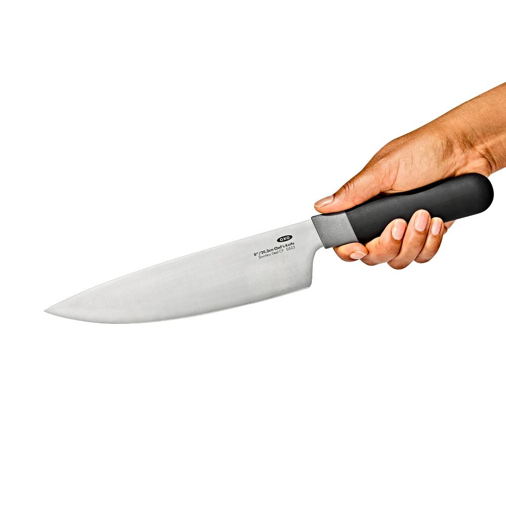 8 in Chefs Knife with Locking Sheath D9