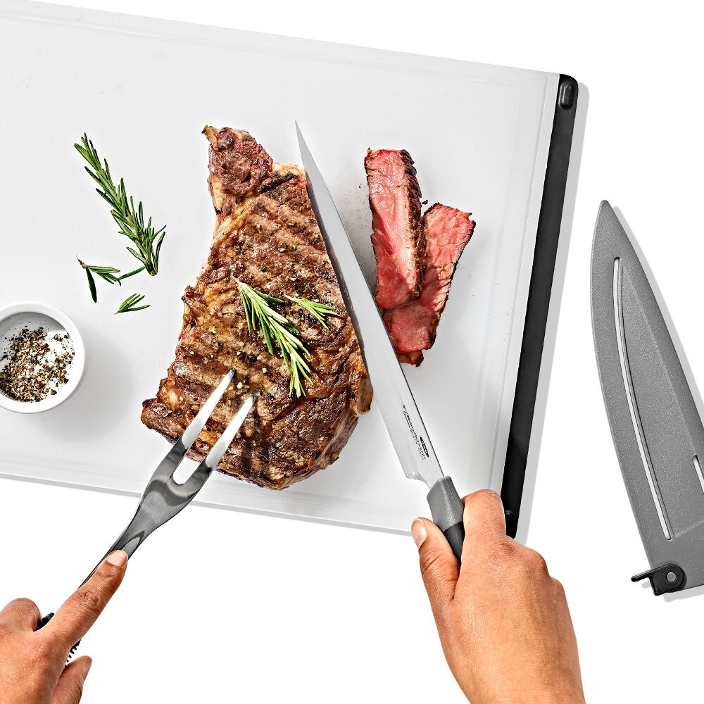 8 in Chefs Knife with Locking Sheath D9
